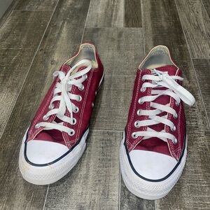 Maroon Converse